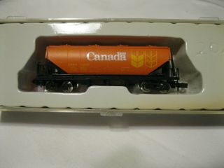 Con - Cor N Scale Train Car Government Canada 2 Bay Hopper 001702