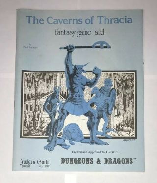 The Caverns Of Thracia Fantasy Game Aid