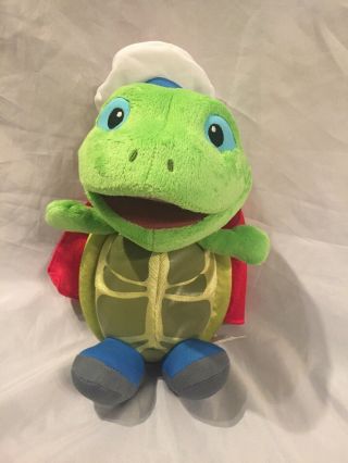 Fisher Price Wonder Pets Tuck Turtle Plush Toy 9”