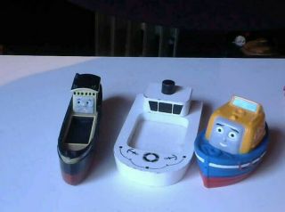 Thomas The Tank Engine And Friends Captain Boat/bulstrode/wooden Cargo Ship