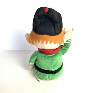 Animated Gemmy Rapping Notorious Elf Dancing Singing Plush 2
