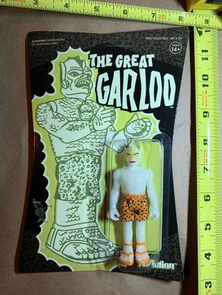7 Reaction The Great Garloo Action Figure Glow In The Dark Variant