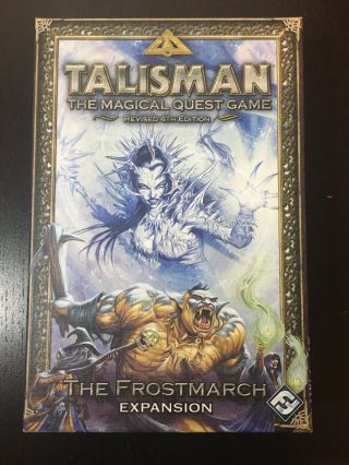 Talisman The Magical Quest Game Revised 4th Edition The Frostmarch Expansion