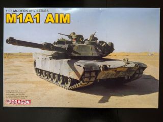 Dragon M1a1 Aim Tank 1:35 Model Kit 3535