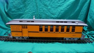 Accucraft D&rgw Bumble Bee Yellow Combine Car 214