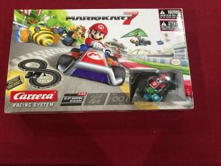 Carrera Go Mario Kart 7 Slot Car Track Set 62318 1:43 Scale Nintendo