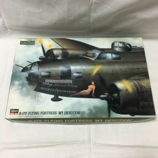 Hasegawa B - 17f Flying Fortress My Devotion 04069 1/72 Model Kit F/s