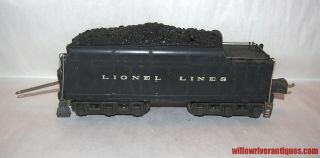Lionel Prewar O Gauge 2226w Large Semi Scale Tender 226e 763e Locomotives Pa