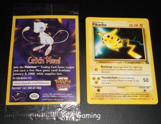 Pikachu 4 Black Star Promo Wb League (purple) Near Pokemon Card