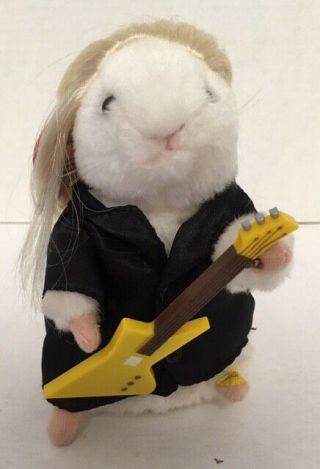 Gemmy Dancing Hamster Nigel Singing Animated Want You To Want Me Guitar Lc