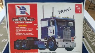 Amt Pabst Blue Ribbon White Freightliner Cabover Coe