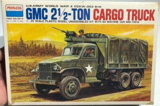 Peerless Gmc 2 1/2 Ton Cargo Truck 1/35 Open Inside ‘sullys Hobbies’