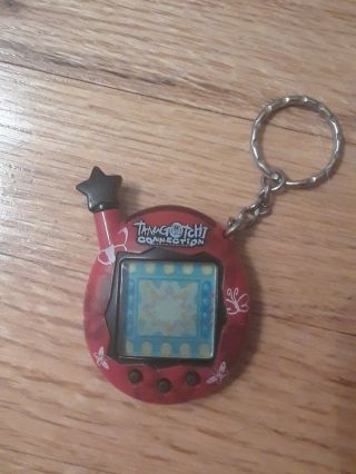 Rare 2004 Bandai Wiz Black & Red Butterfly Tamagotchi Connection