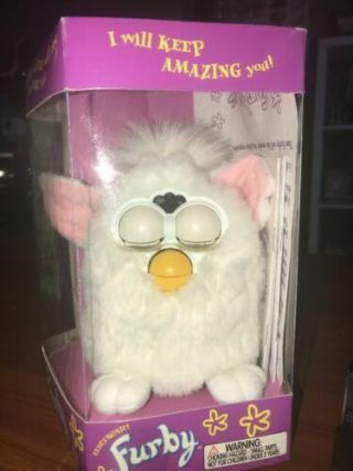 Furby 70 - 800 Series 1 Electronic Toy - Gray/blue