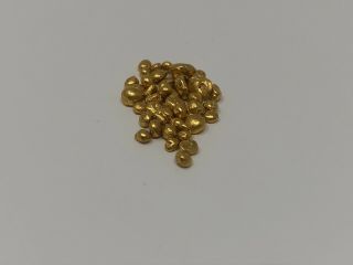 24k Gold Grains - Pure Gold Nuggets 999.  9/ 4.  4g