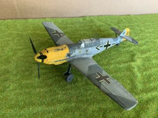 Nicely (Pro) Built 1/48 Me - 109E Battle Of Britain Yellow Nose Luftwaffe WW2 2