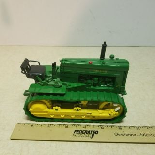 Toy Ertl John Deere 40 Rubber Tracked Crawler Tractor 5072