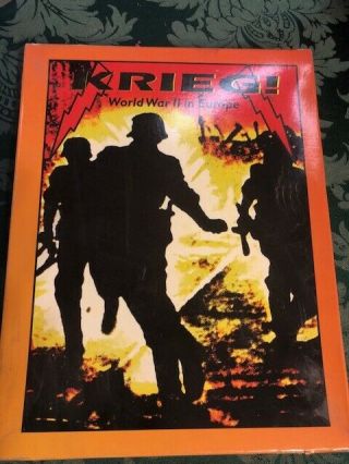 Krieg World War II in Europe Decision Game and Relationship Tightrope Game 3