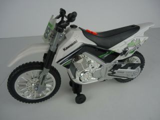 Road Rippers Dirt Bike Toy - 10 Inches Long - Kawasaki