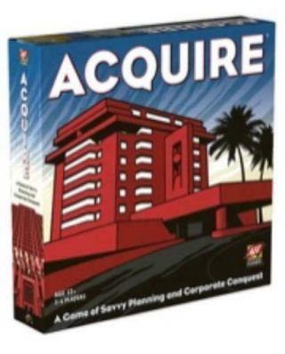 Avalon Hill Boardgame Acquire (2008 Edition) Box Fair