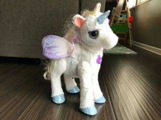 Hasbro Furreal Friends Life Like Animated Starlily My Magical Unicorn Pony Horse