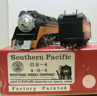 Westside Models - Brass Ho - Southern Pacific - Gs - 4 4 - 8 - 4 - Needs Minor Repair