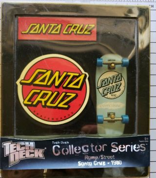Tech Deck Collector Series Ramp/street Santa Cruz 1980