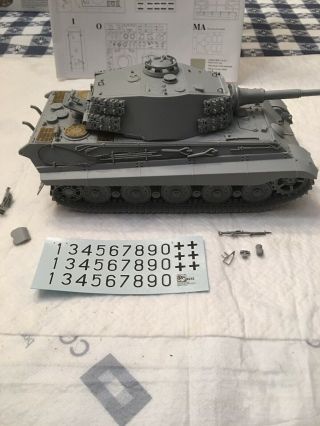 1/35 Dragon King Tiger II Built Ready Too Paint 2