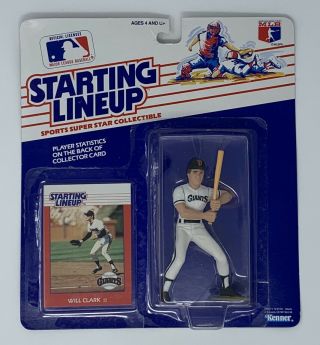 Starting Lineup Will Clark 1988 Action Figure