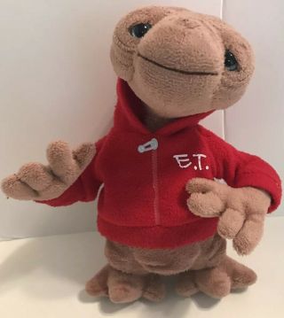 E.  T With Red Hoodie 9 " Universal Studios Plush