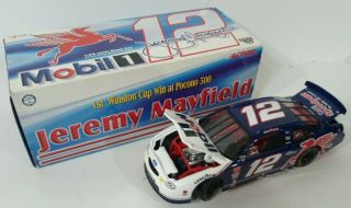 Action Jeremy Mayfield 1st Winston Cup Win Pocono Mobil 1 Ford 1:24 Diecast Car
