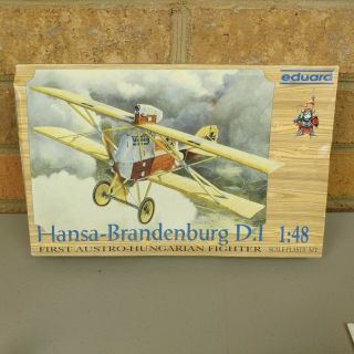 Eduard 8004 Hansa - Brandenburg D.  I - 1/48 Scale Kit W/ Pe Parts - Complete