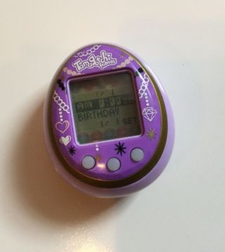Tamagotchi Friends Purple Virtual Pet Bandai Model 37480