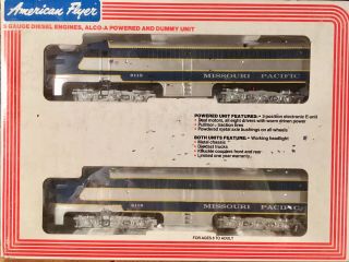 American Flyer 6 - 48112 Missouri Pacific Alco Powered And Dummy Unit Diesels