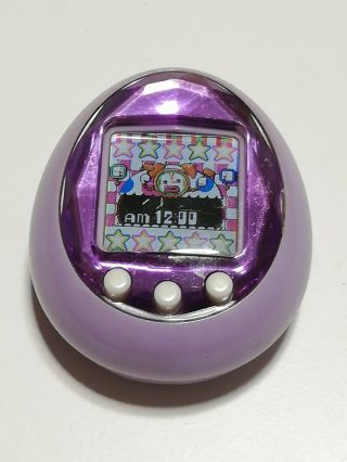 Tamagotchi Id 2009 Japanese Version Virtual Pet Bandi Purple