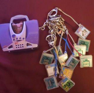 2002 Tiger Electronics Hit Clips Player With Tapes,  Batteries And