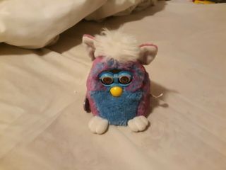 1999 Furby Baby Blue Change Mute Tiger Electronics