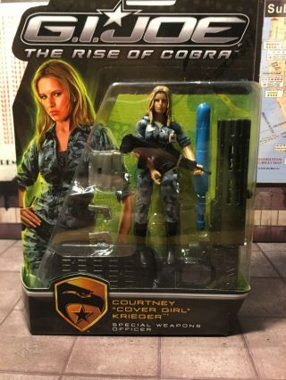 2009 G.  I.  Joe The Rise Of Cobra - Courtney " Cover Girl " Krieger Nib