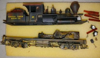 United Model Co.  ? Hon3,  Brass,  Steam Engine,  Kinzua Creek Boom Co.  Parts - Repair.