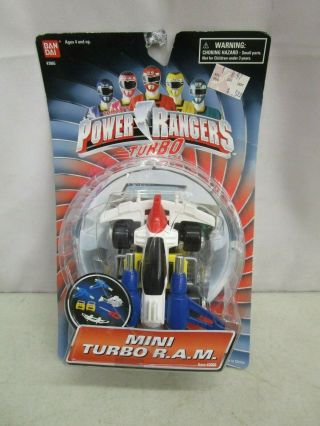 1996 Bandai Mm Power Rangers Turbo Mini Turbo R.  A.  M.