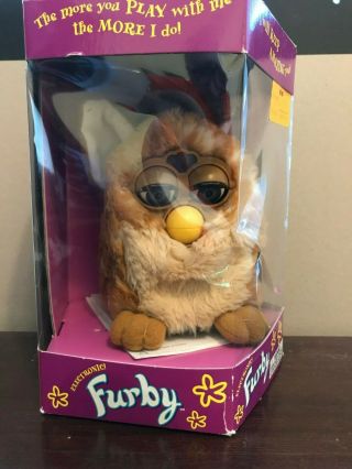 Electronic Furby Tiger 1998,  Model 70 - 800