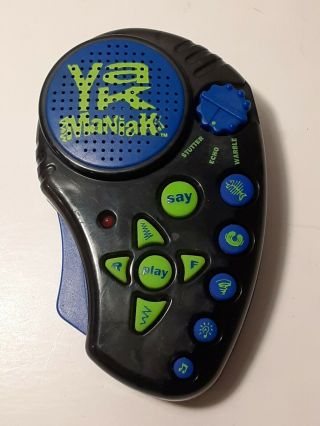 Yak Bak Maniak (maniac) Handheld Voice Recorder Toy,  1997,  Yes Entertainment