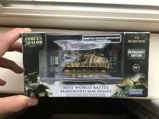 Forces Of Valor Unimax 1:72 Wwii German Wespe Self - Propelled Howitzer D - Day 