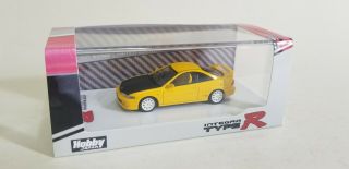 1:64 Hobby Japan Honda Integra Dc2 Type R 1998 Yellow