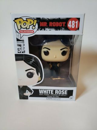 Funko - Pop Tv: Mr.  Robot - White Rose Vinyl Action Figure