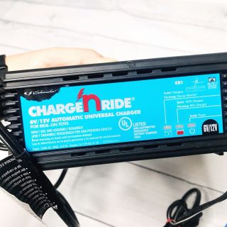 Schumacher Charge N Ride Universal Battery Charger 6V 12V 2