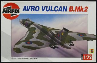 1992 Airfix Models 1/72 Avro Vulcan British Falklands War Jet Bomber