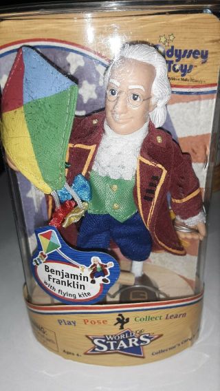 Odyssey Toys World Stars Benjamin Franklin W/ Kite