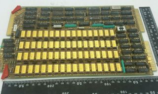 Vintage Circuit Board With 85 Gold Cap Ic Chips.  Scrap Gold Recovery
