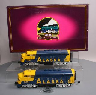 Mth 20 - 2128 - 1 Alaska F3 Aa Diesel Locomotives With Ps Ln/box